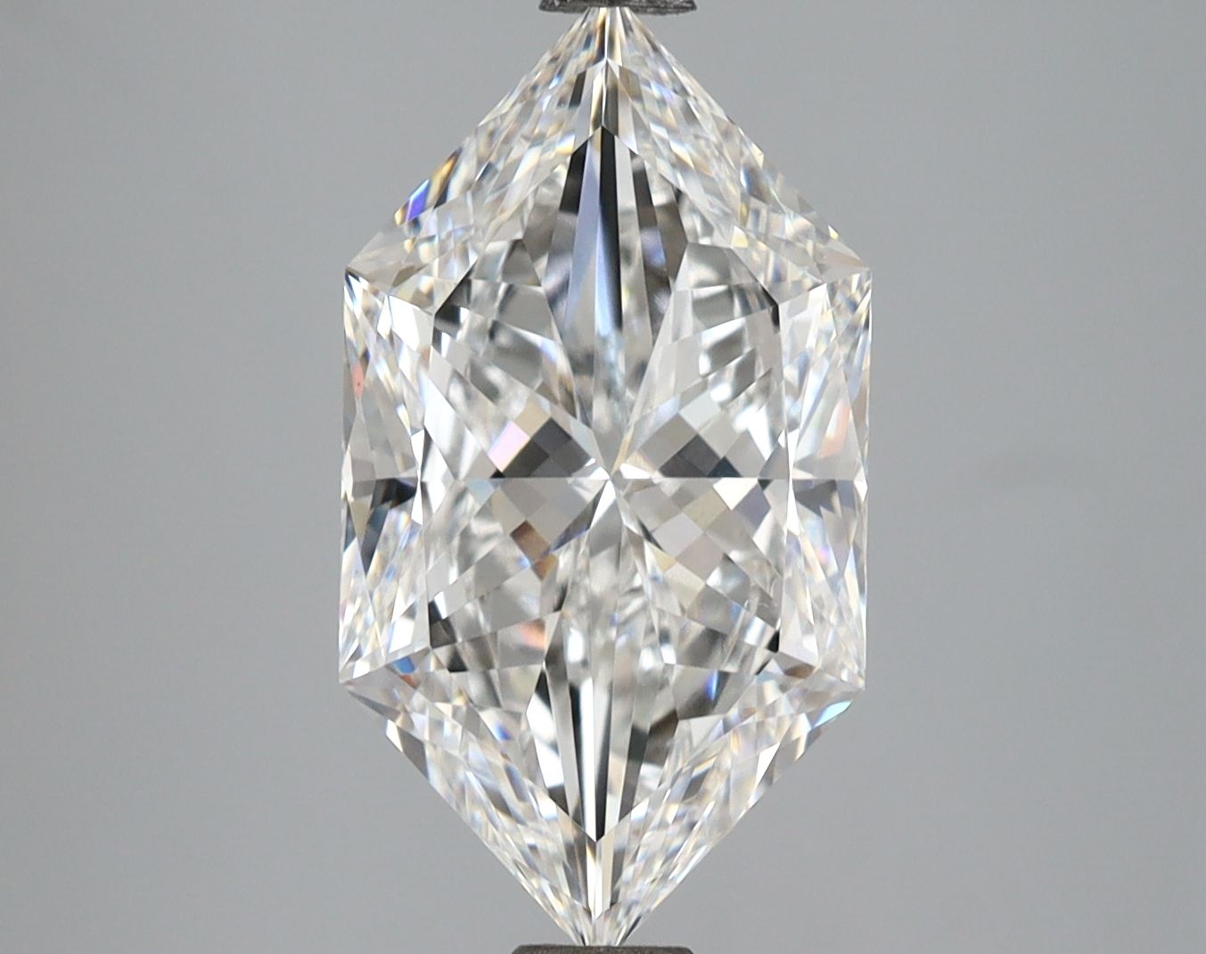 3.87 ct lab-grown Hexagonal Diamond