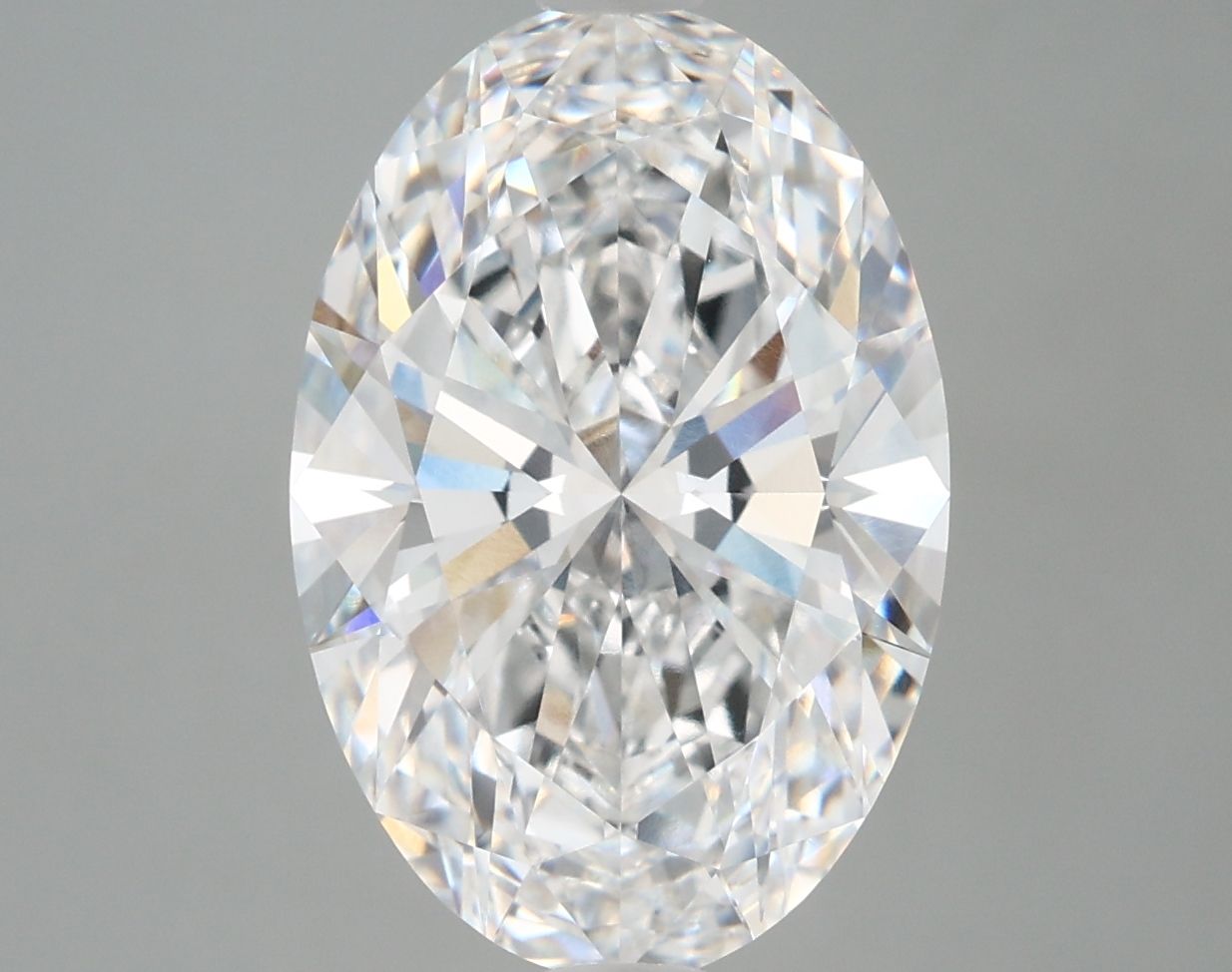 5.03 ct. oval Lab Grown Diamond front image