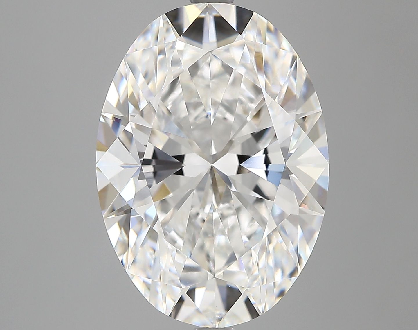 6.08 ct. oval Lab Grown Diamond front image