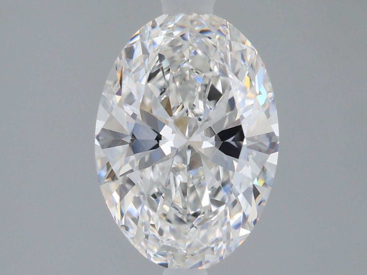 2.01 ct. oval Lab Grown Diamond front image