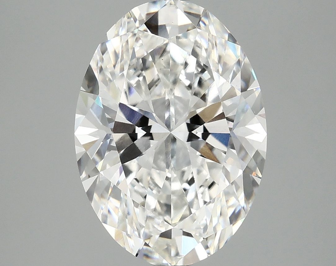 4.02 ct. oval Lab Grown Diamond front image