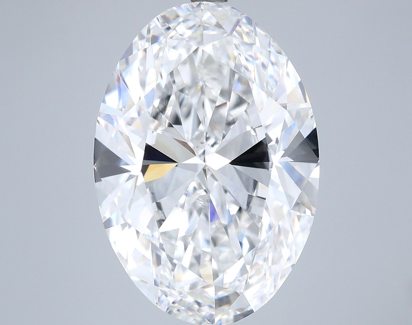 9.01 ct. oval Lab Grown Diamond front image