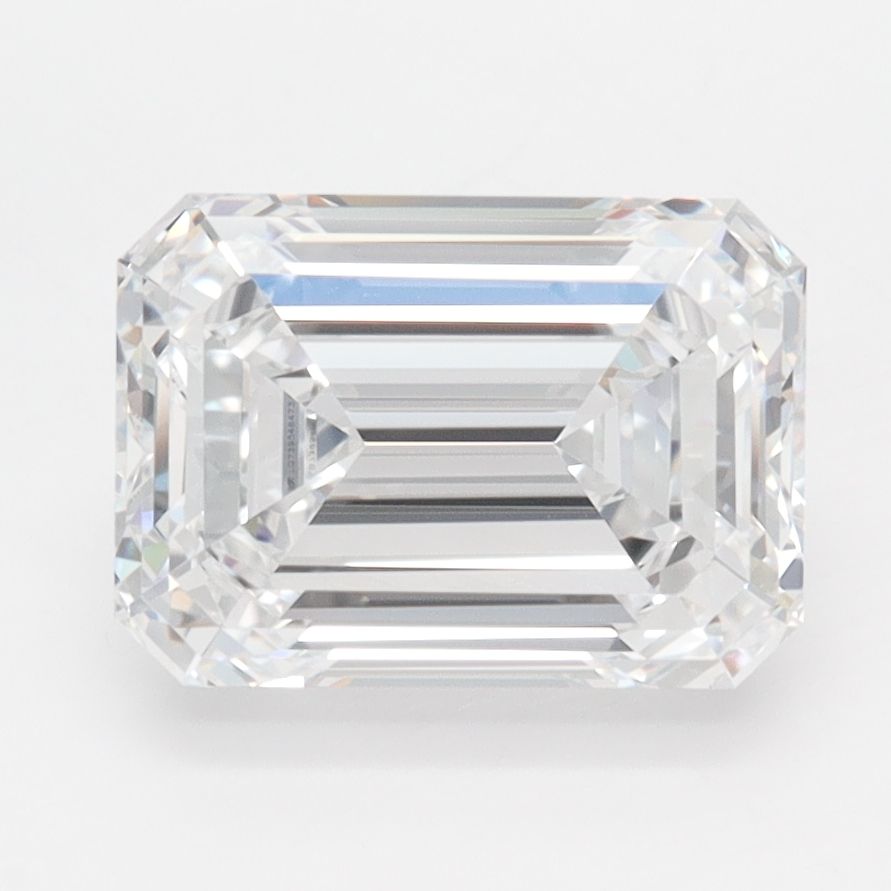 Diament LG szmaragdowy, 2.87 ct, D, IF