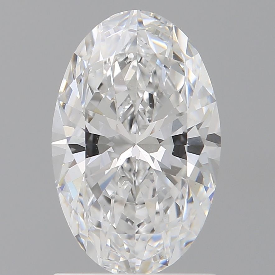 1.56 ct. oval Lab Grown Diamond front image