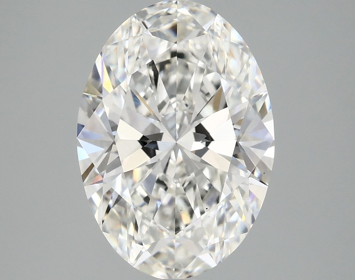 3.43 ct. oval Lab Grown Diamond front image