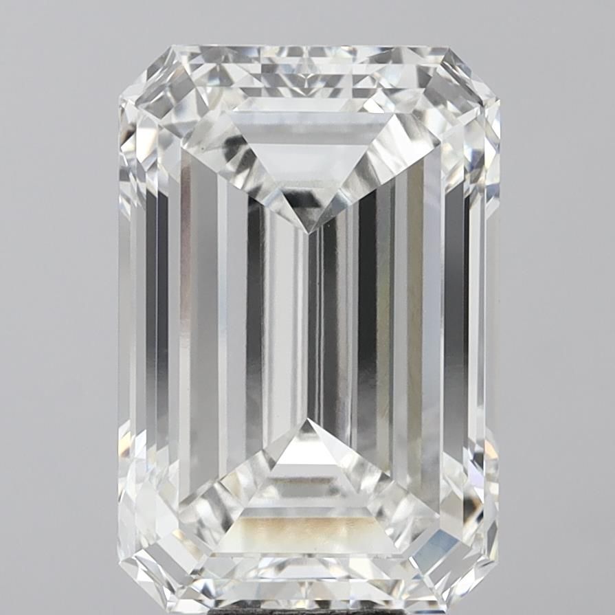 14.55 ct. emerald Lab Grown Diamond front image