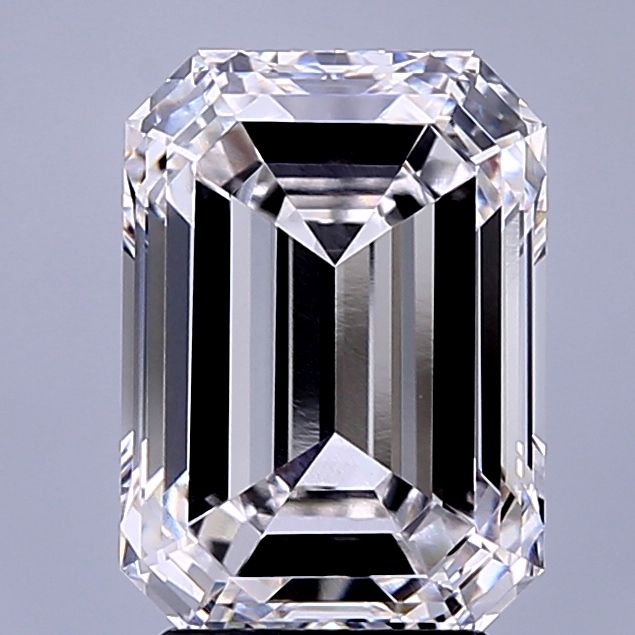 3.97 ct. emerald Lab Grown Diamond front image