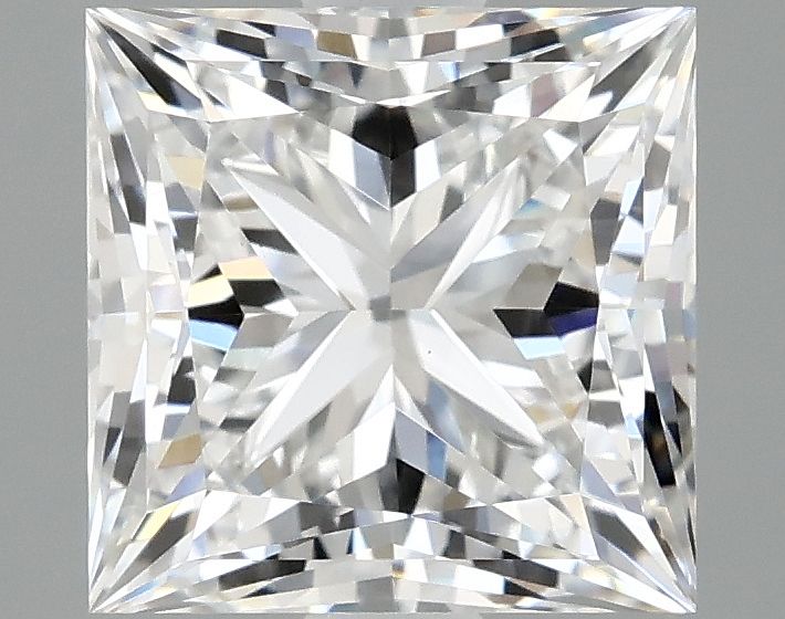 2.09 ct. princess Lab Grown Diamond front image