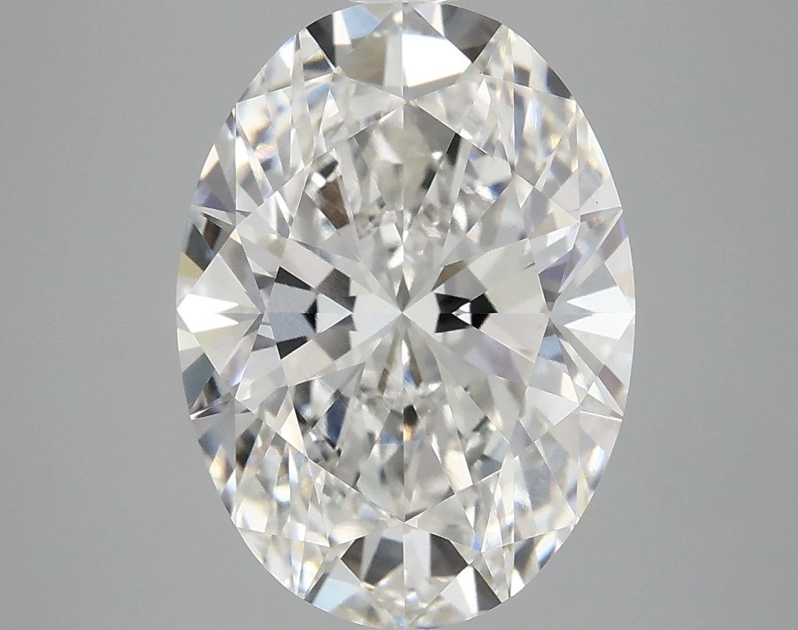 4.10 ct. oval Lab Grown Diamond front image