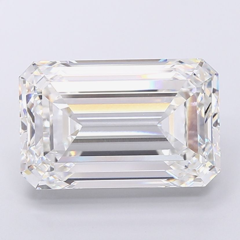 18.06 ct. emerald Lab Grown Diamond front image