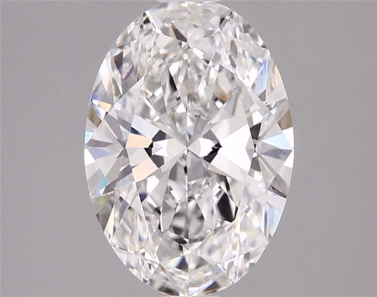 3.01 ct. oval Lab Grown Diamond front image