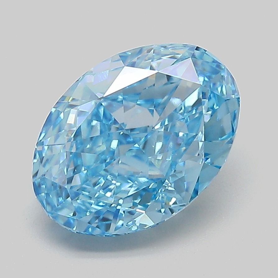 3.05 ct. oval Lab Grown Diamond front image