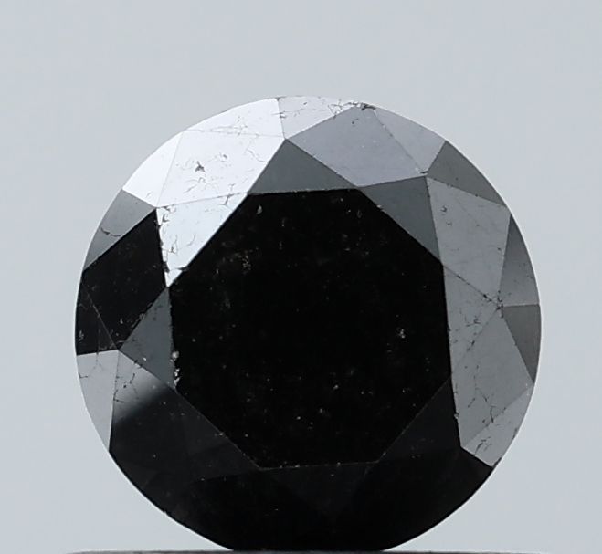 0.9 Carat Round Diamond Black VS2