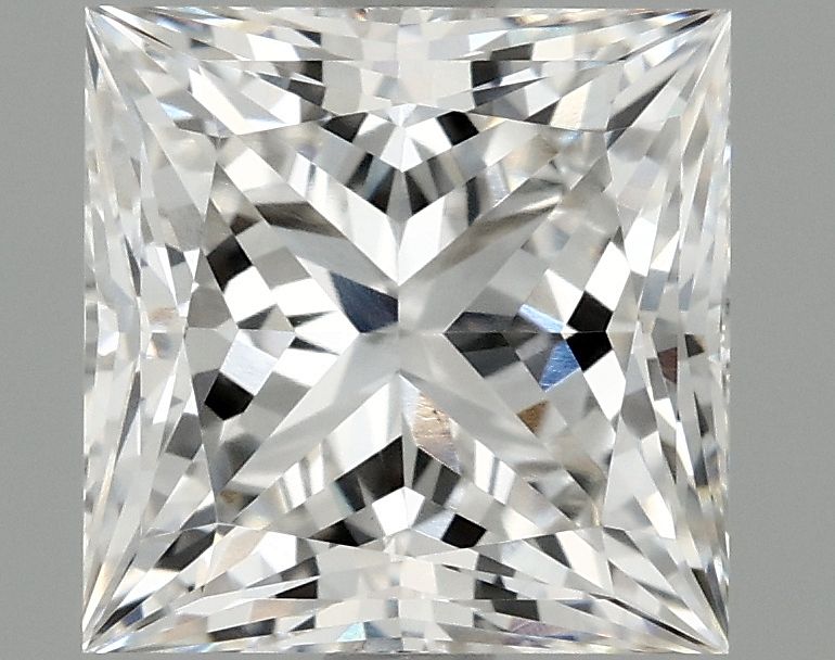 2.10 ct. princess Lab Grown Diamond front image