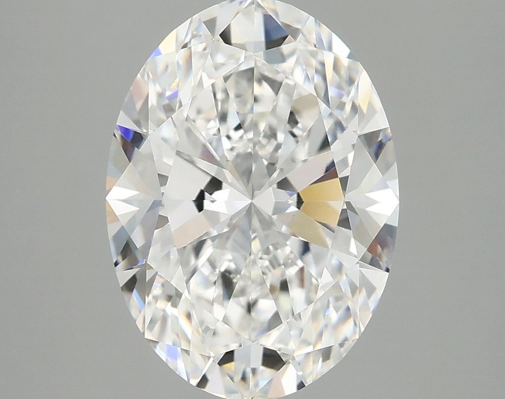 3.90 ct. oval Lab Grown Diamond front image