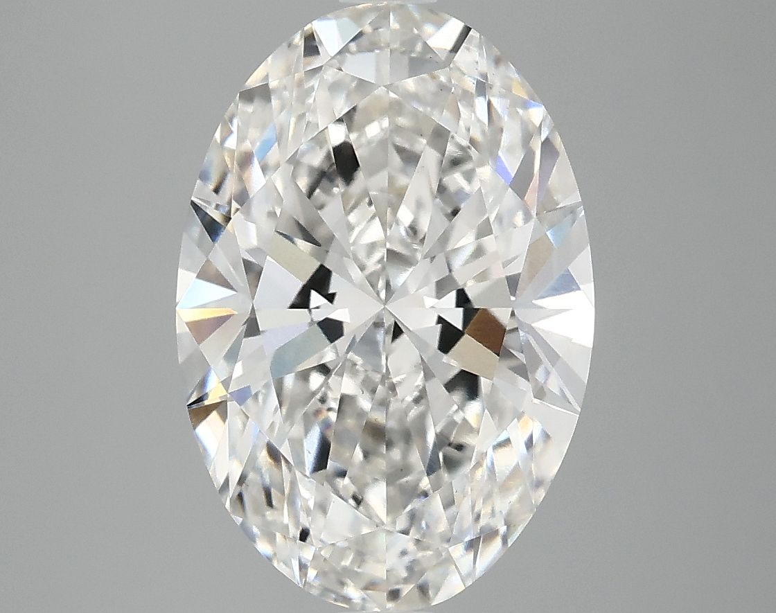 3.91 ct. oval Lab Grown Diamond front image