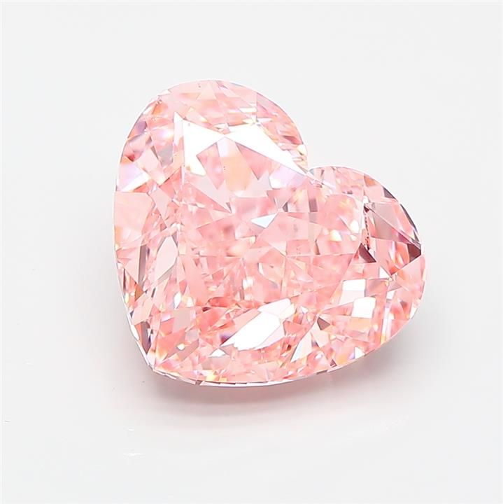 5.51 ct. heart Lab Grown Diamond front image