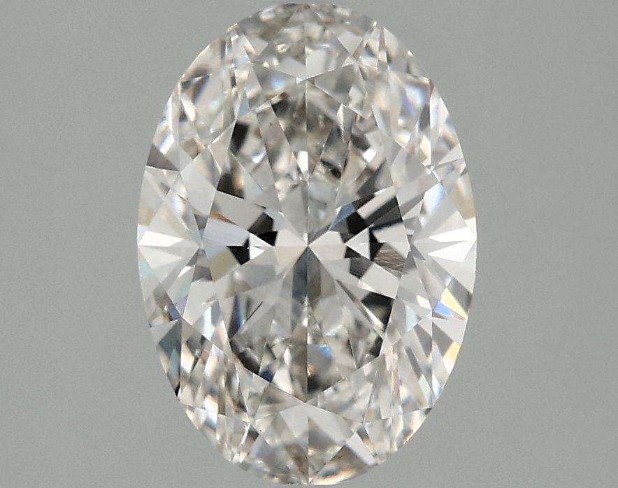 2.10 ct. oval Lab Grown Diamond front image