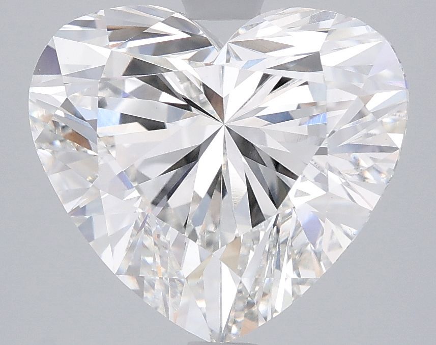 4.55 ct. heart Lab Grown Diamond front image