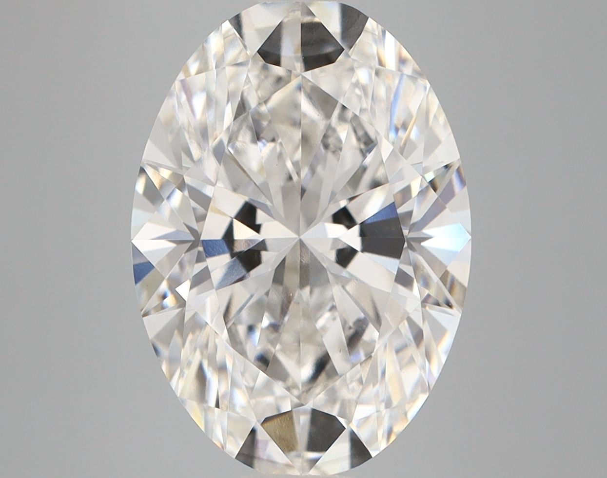 5.06 ct. oval Lab Grown Diamond front image