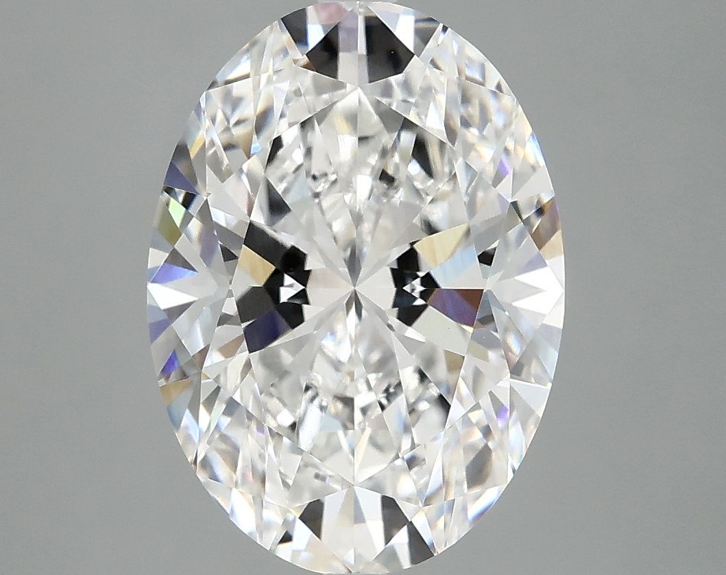4.10 ct. oval Lab Grown Diamond front image