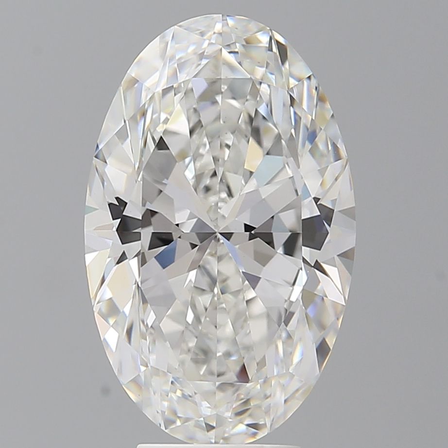 6.03 ct. oval Lab Grown Diamond front image