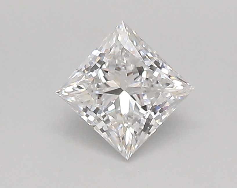 0.64 Carat D VVS2 Princess Lab Diamond