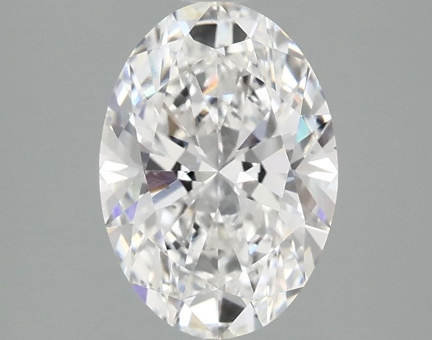 2.10 ct. oval Lab Grown Diamond front image