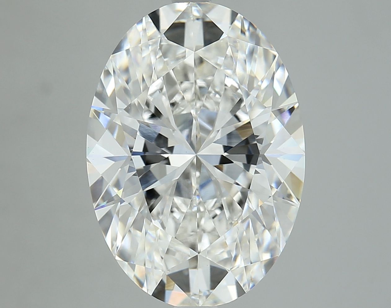 7.05 ct. oval Lab Grown Diamond front image