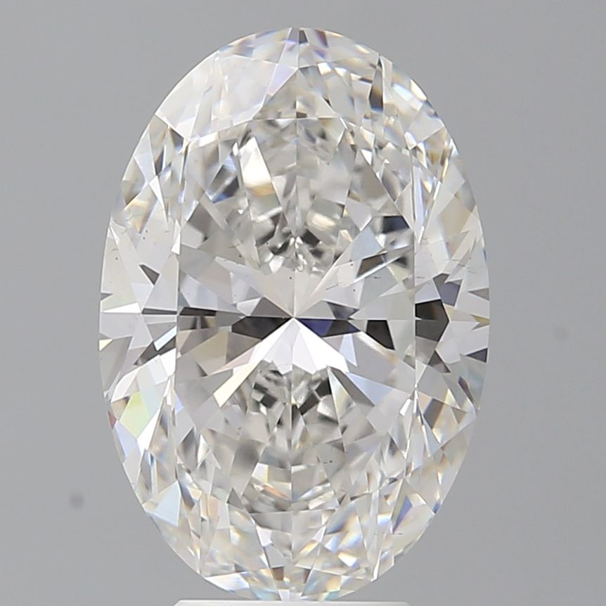 5.60 ct. oval Lab Grown Diamond front image