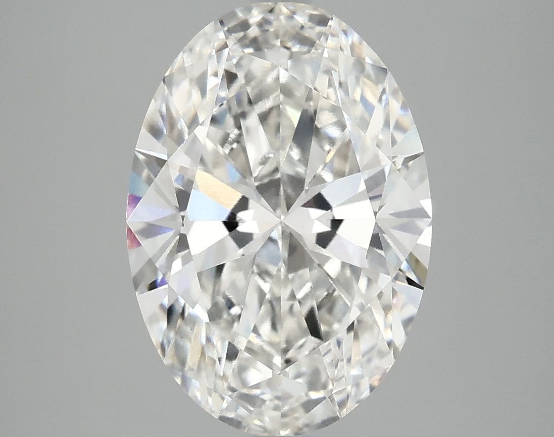 3.84 ct. oval Lab Grown Diamond front image