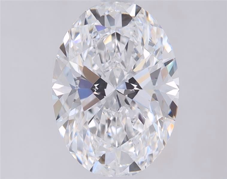 3.82 ct. oval Lab Grown Diamond front image