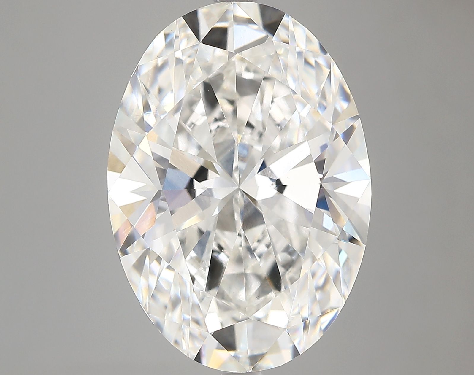 9.10 ct. oval Lab Grown Diamond front image