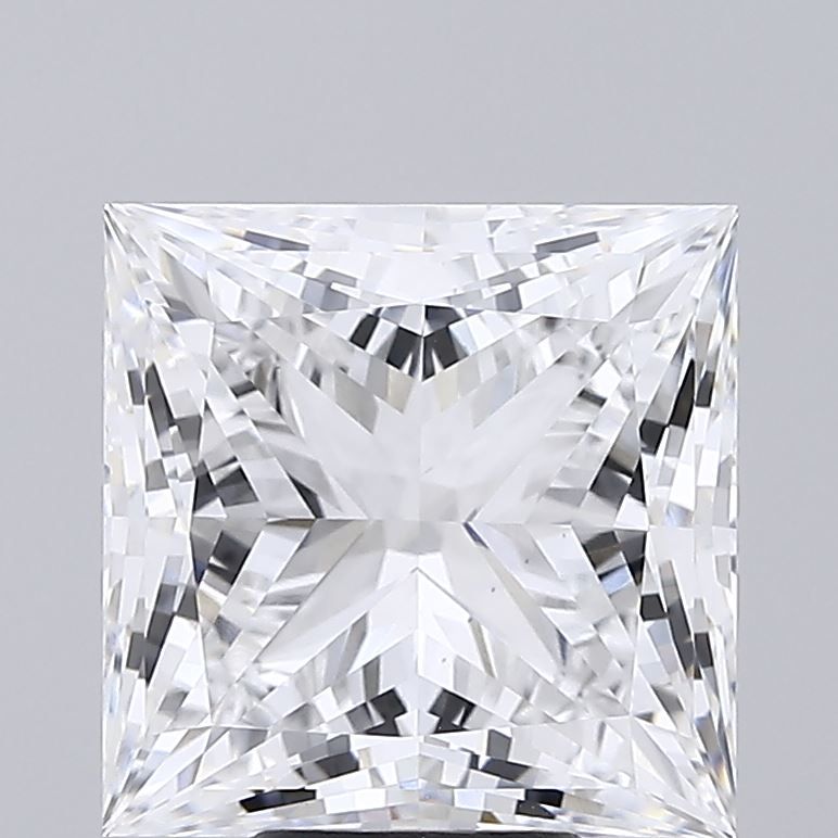 7.04 ct. princess Lab Grown Diamond front image