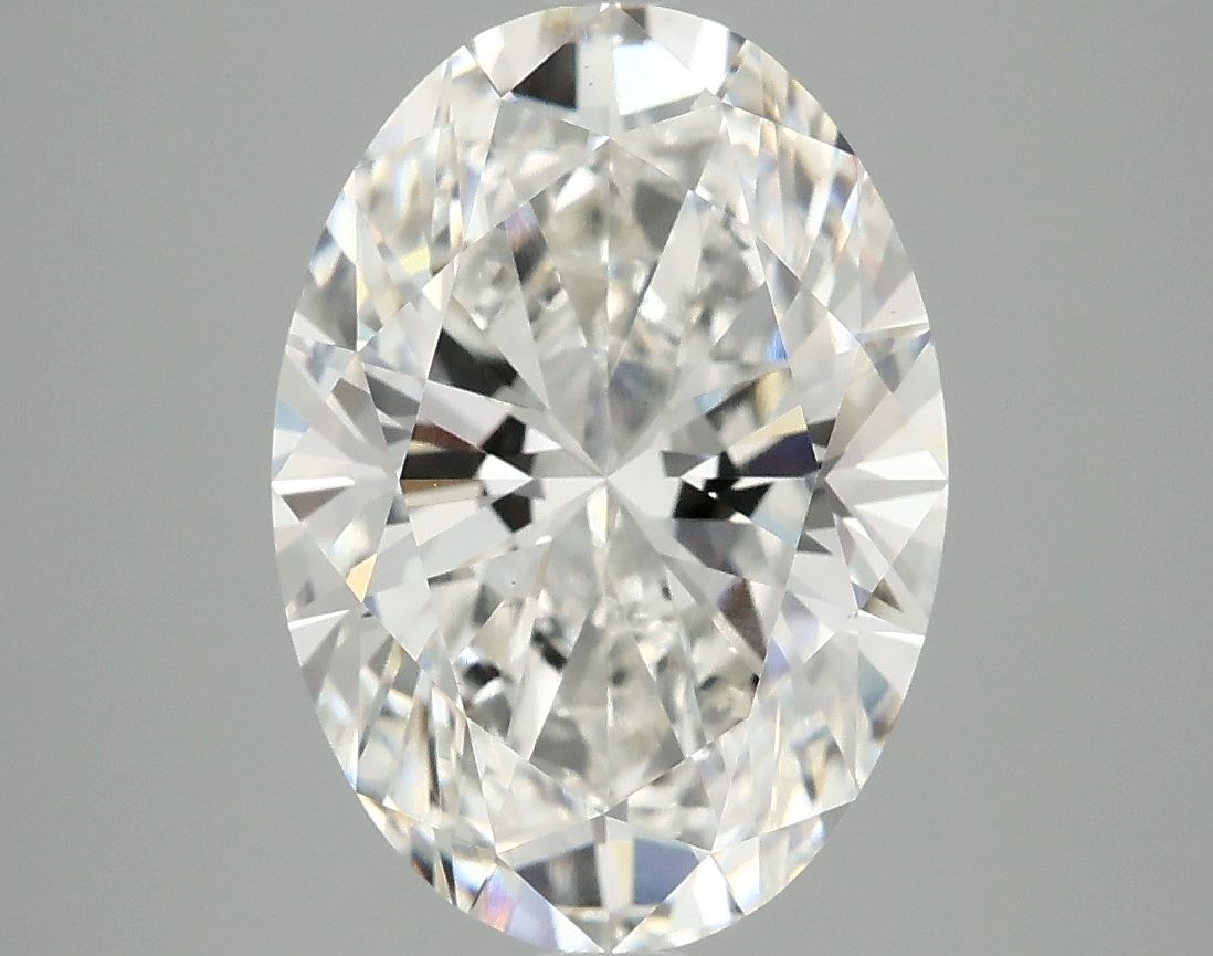 4.08 ct. oval Lab Grown Diamond front image