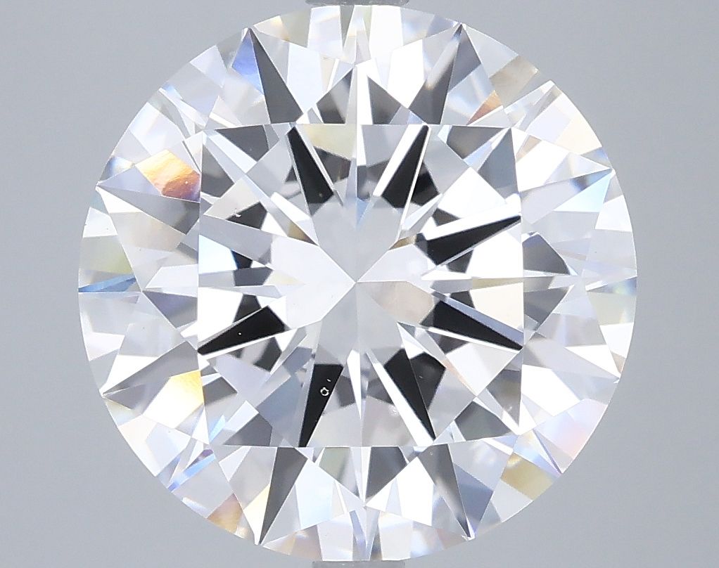 6.02 ct. round Lab Grown Diamond front image