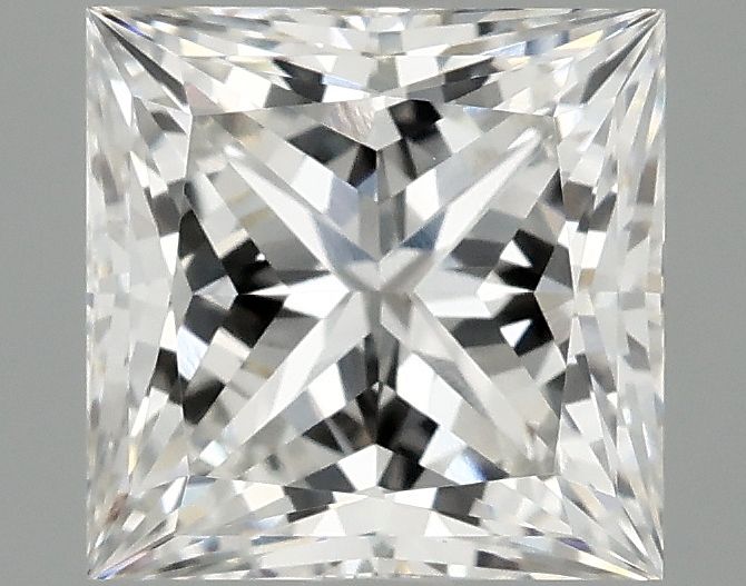 2.10 ct. princess Lab Grown Diamond front image