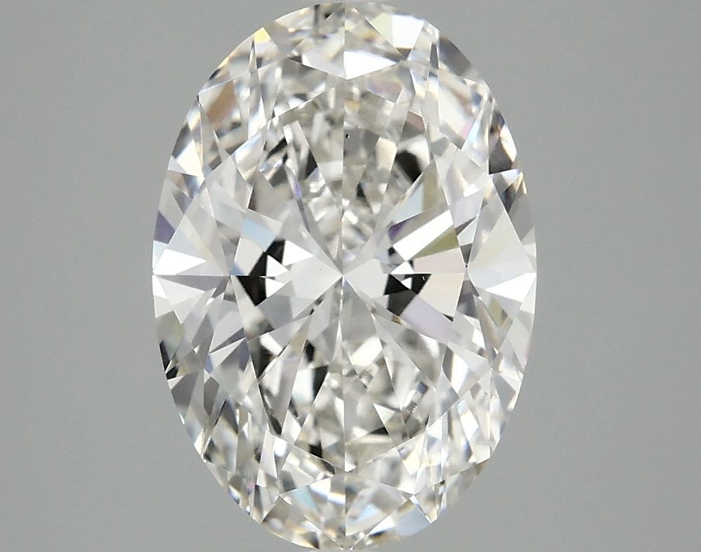 2.98 ct. oval Lab Grown Diamond front image