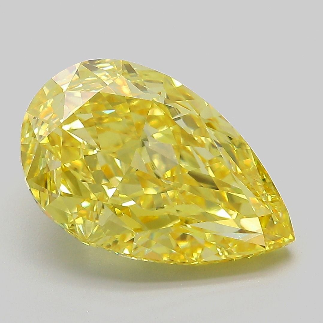 5.28 ct. pear Lab Grown Diamond front image