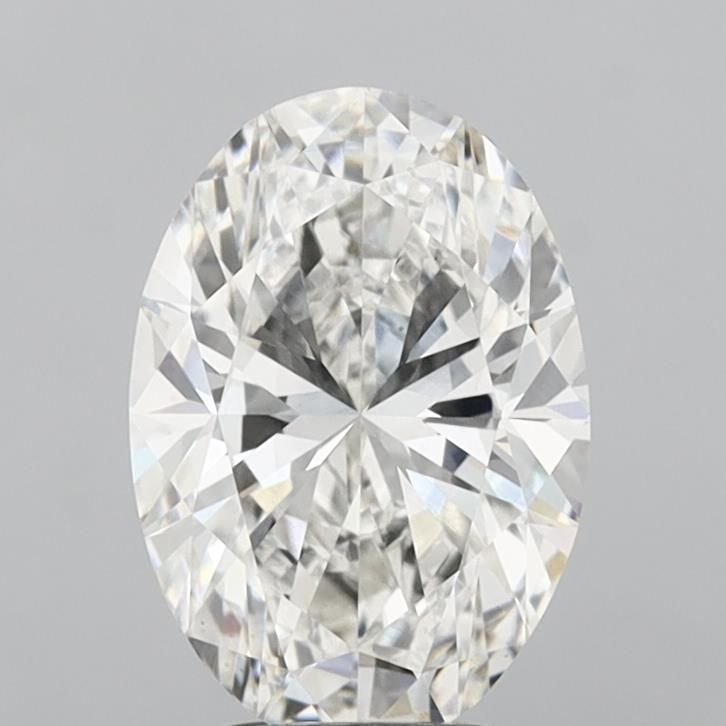 3.50 ct. oval Lab Grown Diamond front image