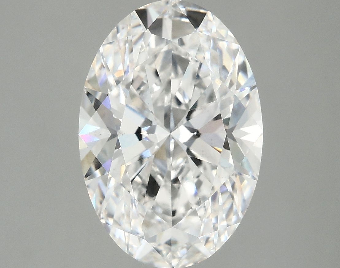 4.08 ct. oval Lab Grown Diamond front image