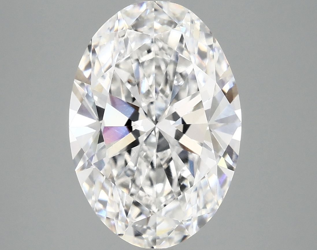3.88 ct. oval Lab Grown Diamond front image