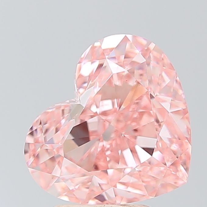 4.37 ct. heart Lab Grown Diamond front image