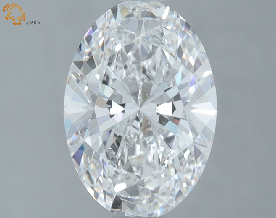 1.34 ct. oval Lab Grown Diamond front image