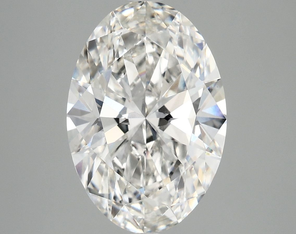 3.97 ct. oval Lab Grown Diamond front image