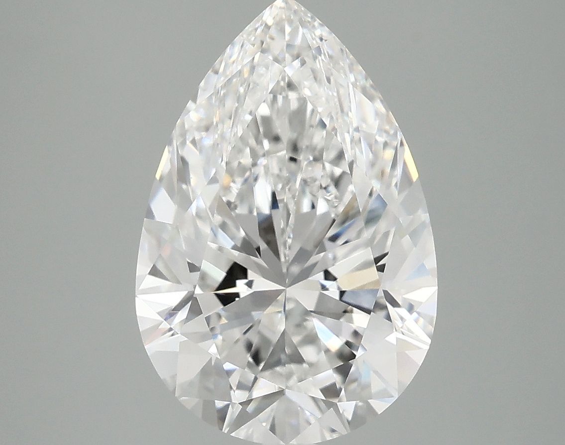 4.06 ct. pear Lab Grown Diamond front image