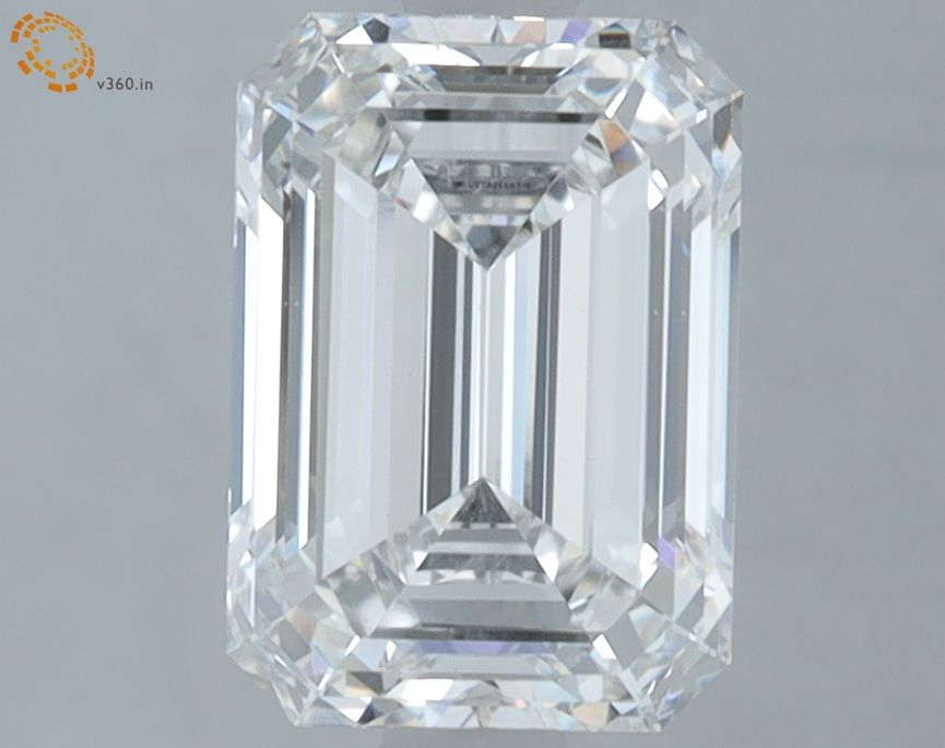 2.32 ct. emerald Lab Grown Diamond front image