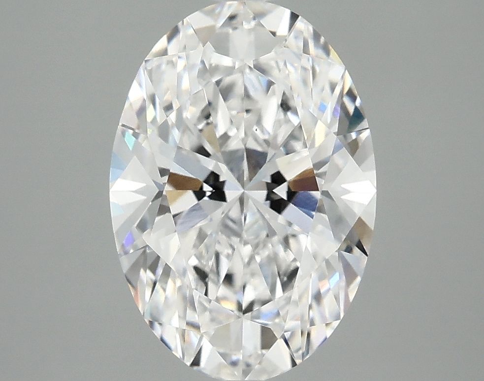 3.06 ct. oval Lab Grown Diamond front image