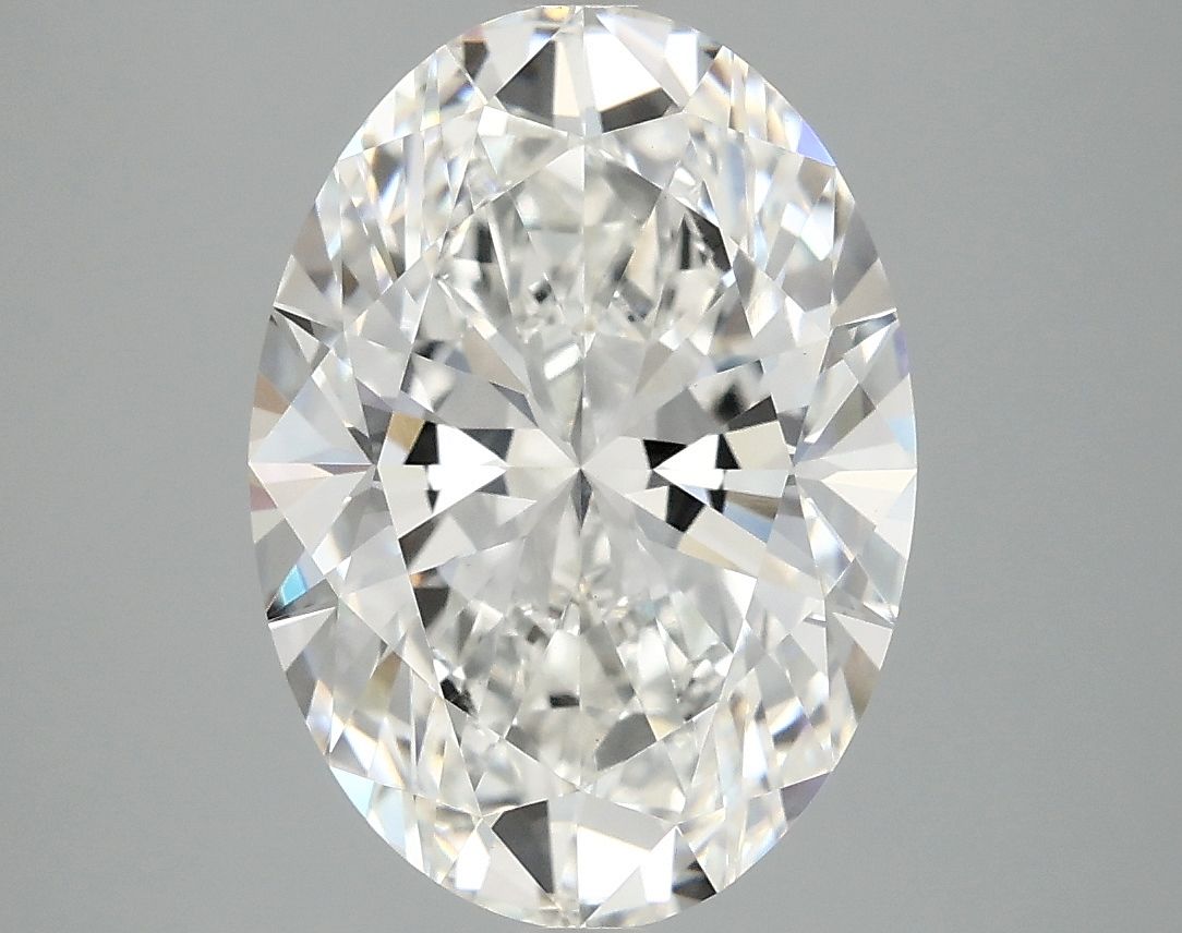 4.10 ct. oval Lab Grown Diamond front image
