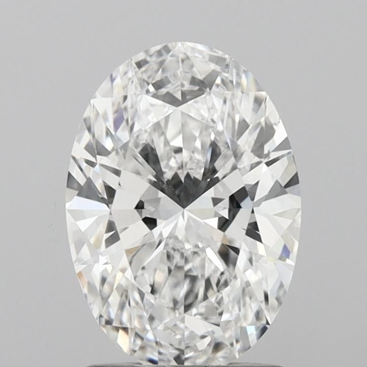 1.53 ct. oval Lab Grown Diamond front image